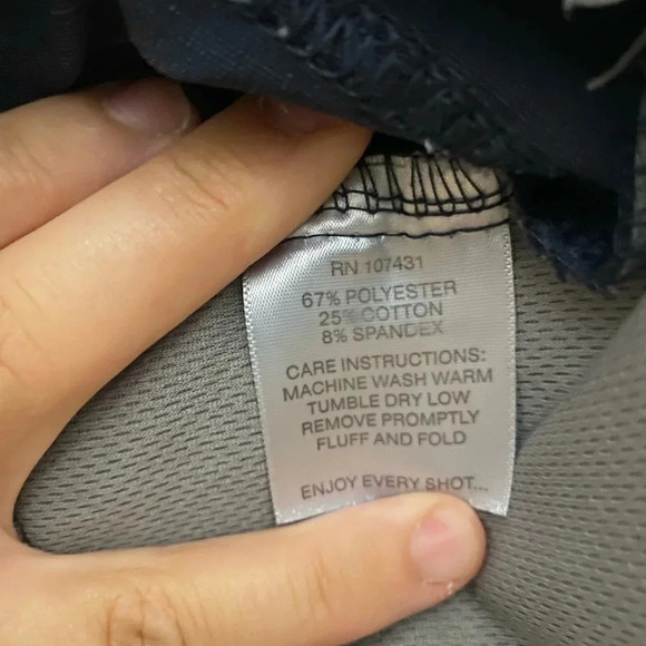 Linksoul Mens Boardwalker Pants 34 Blue Golf Pants - Picture 9 of 9